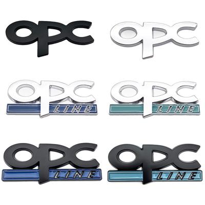 Эмблема OPC Line Значок на решетку радиатора Наклейки на заднюю часть Для Opel Astra G H J K F Corsa D Zafira B ignia Mokka Regal Аксессуары