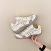 2025 summer breathable mesh shoes women's shoes retro German training shoes white sports shoes mesh shoes with skirts white shoes