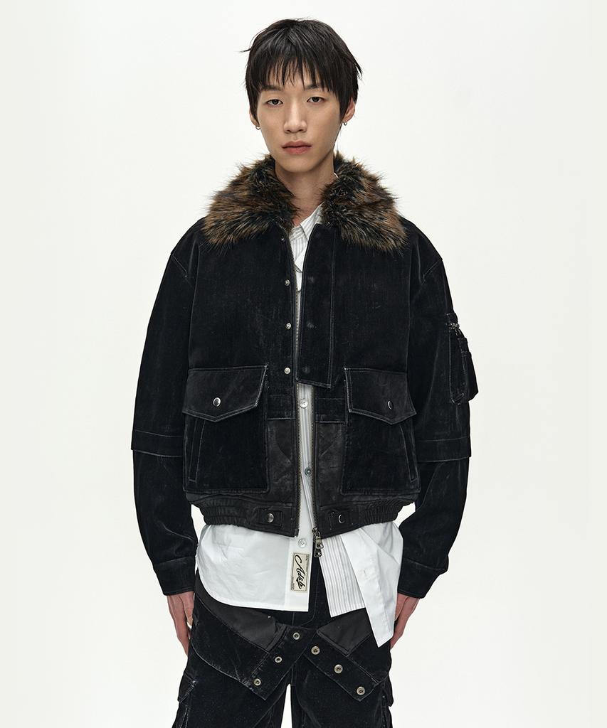 ADSB ANDERSSON BELL New Mikoos Bomber Jacket (Black)