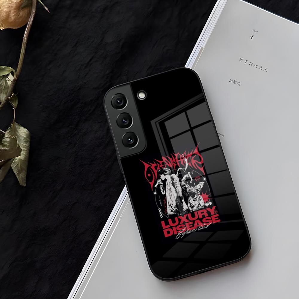 Чехол для телефона ONE OK ROCK Стекло Для Samsung Galaxy S21 S26 S25 S22 S20 S24 S23 Ultra Fe Plus A16 A34 A54 A24 Чехол