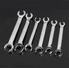 6Pcs Metric Flare Nut Spanner Wrench Tool Set 6-8 8-10 9-11 10-12 13-14 17-19 Mm