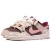 Nike Кроссовки Dunk Low Skateboard Shoes Женские Бежевый Коричневый Розовый DV1160-100(КомандаМ-)