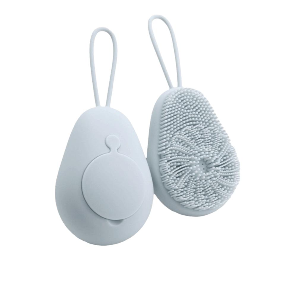 Body Scrubber Refillable Bath Brush Skin-Friendly Massage Brush Body Wash Brush Massage