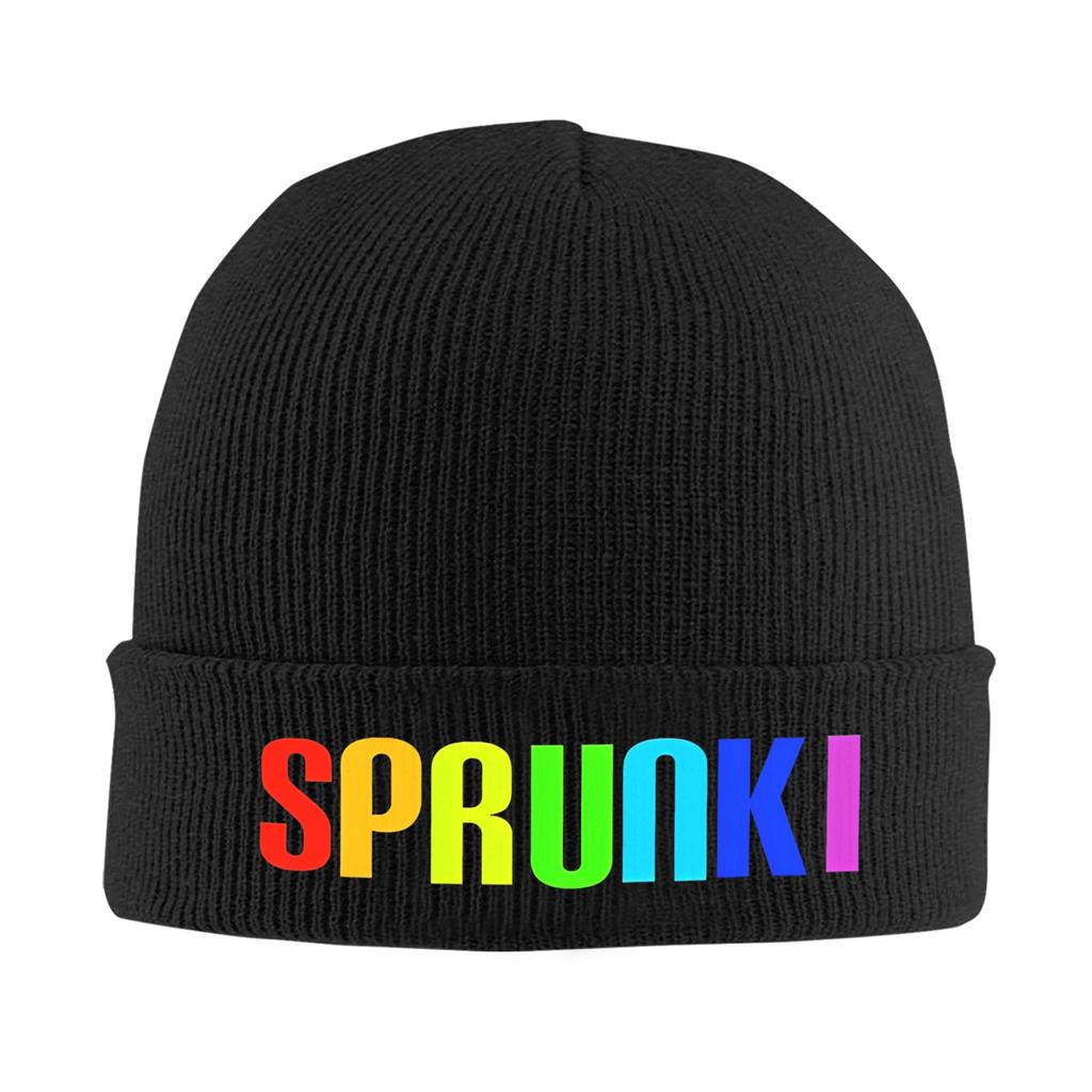 Игровые шапки с персонажами Sprunki Осень Зима Шапка-бини Новые Durple Pinki Jevin Sky Vineria Кепки Унисекс Акриловые вязаные кепки