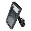 Waterproof Bike Phone Holder Fingerprint Recognition Face Recognition 360 Degree Adjustment Phone Mount for Below 7in Phones
