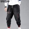 S-5XL мужские джинсы длинные джинсовые брюки эластичные шаровары брюки для бега мужские весенне-осенние уличные брюки больших размеров в стиле хип-хоп