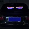 2 шт. Светодиодные автомобильные передние задние лампы для лобового стекла USB Автомобильные предупреждающие лампы «Злые глаза» 11 режимов Автомобильные светодиодные «Глаза демона» для грузовика