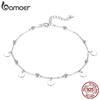 BAMOER 100% 925 Sterling Silver Anklet New The Memory Anklet For Women Sterling Silver Jewelry