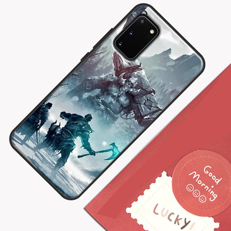 Чехол для телефона God of War для Samsung Galaxy S25 S26 Ultra S20 S21 S22 S23 S24 Plus S9 S10 S25 FE Защитный корпус