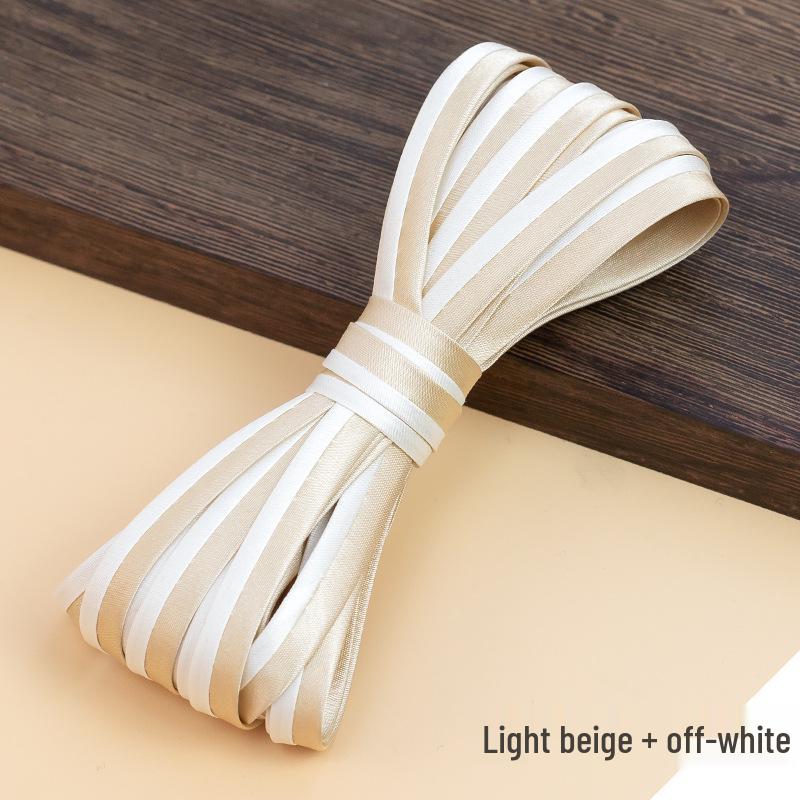 Атласная окантовка Hengmeihe Cheongsam - 1 см подобранные по цвету полоски для подгибки для аксессуаров одежды