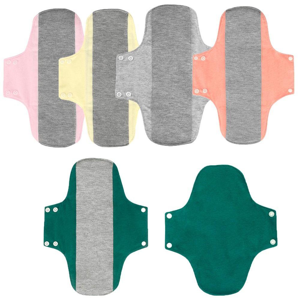 Многоразовые ежемесячные впитывающие менструальные экологические тканевые прокладки, гигиенические салфетки, моющиеся трусики