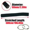 25mm 42mm 60mm 50mm 75mm 80mm Air Diesel Parking Heater Duct Pipe Tube Hose 3M 5M Length + 2 Clamps Clip For Webasto Eberspacher