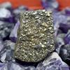 Natural Pyrite Loose Gemstone Brazilian Golden Crystal 41.95 ct Rough for Gemstone Collections