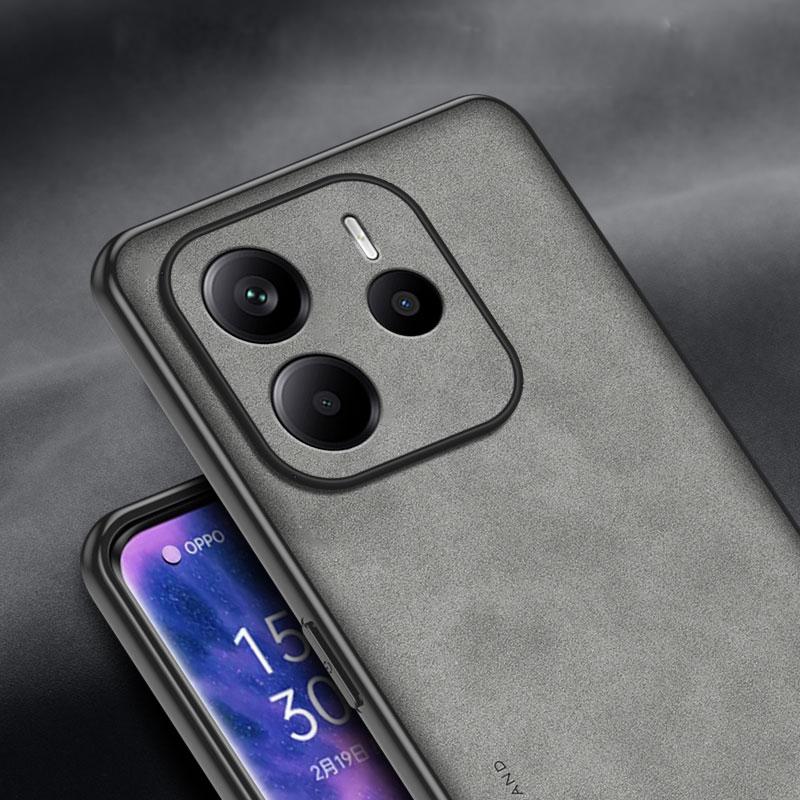 Для Xiaomi Redmi Note 14 5G чехлы для телефонов Skin Feel Мягкая силиконовая задняя крышка для Redmi Note 14