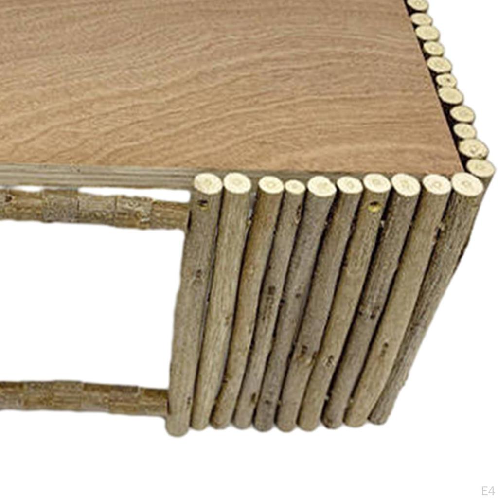 Домик для убежища маленьких животных, Деревянная хижина для морских свинок для хомяков