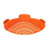 Silicone Drainer Clip-On Strainer for Pots Pans Heat Resistant Food Strainer Kitchen