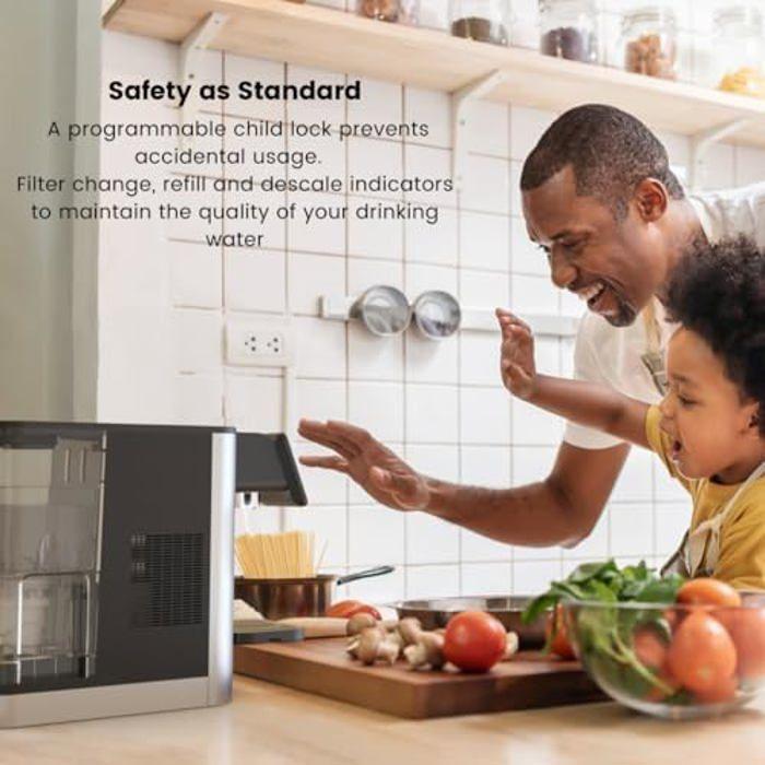 Aqua Optima Aurora, Distributeur D'eau Chaude Et Froide Instantanée, Capacité De 3,8 L, Alternative Écologique Aux Bouilloires,