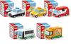 [Набор из 5 шт.] Tomica Игры с водой в ванне 3 - Набор из 5 шт.: Полицейская машина, Скорая помощь, Автобус, Грузовик, Водные развлечения, Бассейн, Ванна