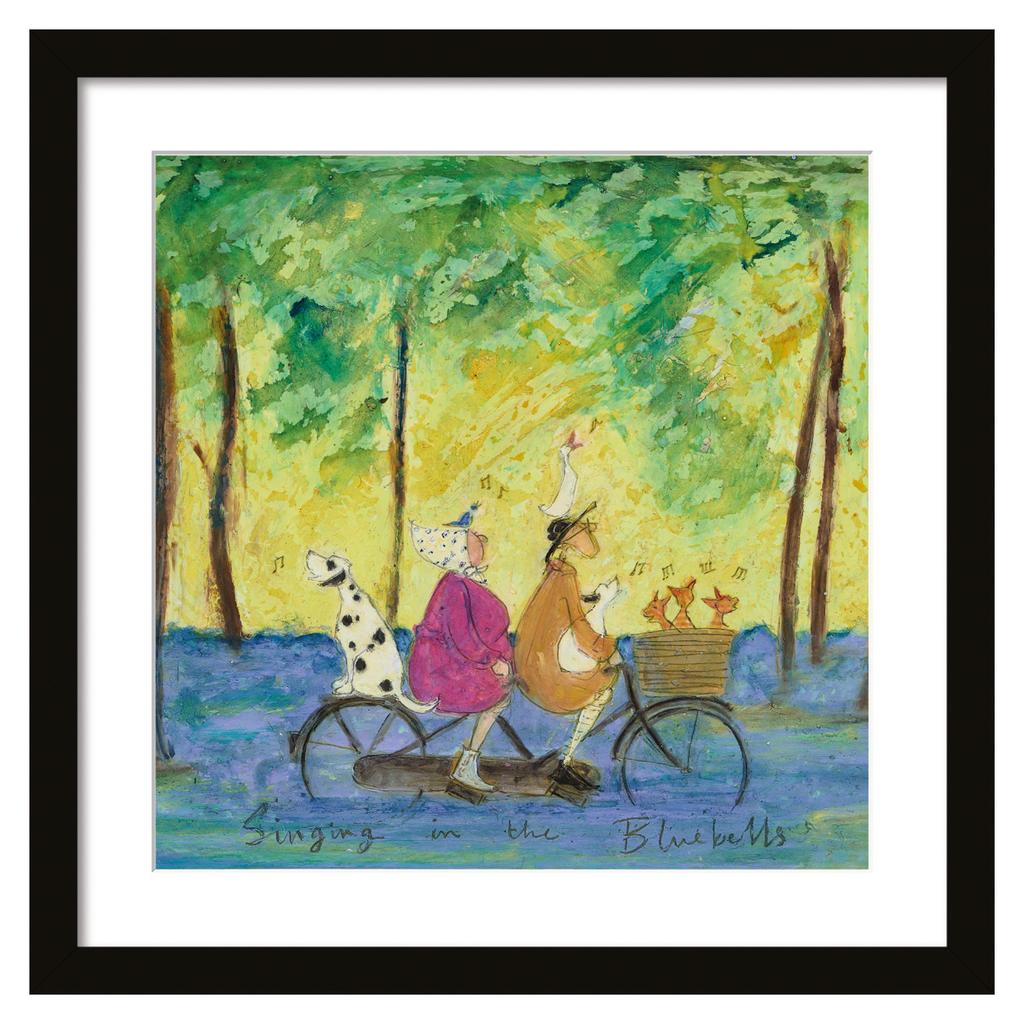 Sam Toft Singing In The Bluebells Print