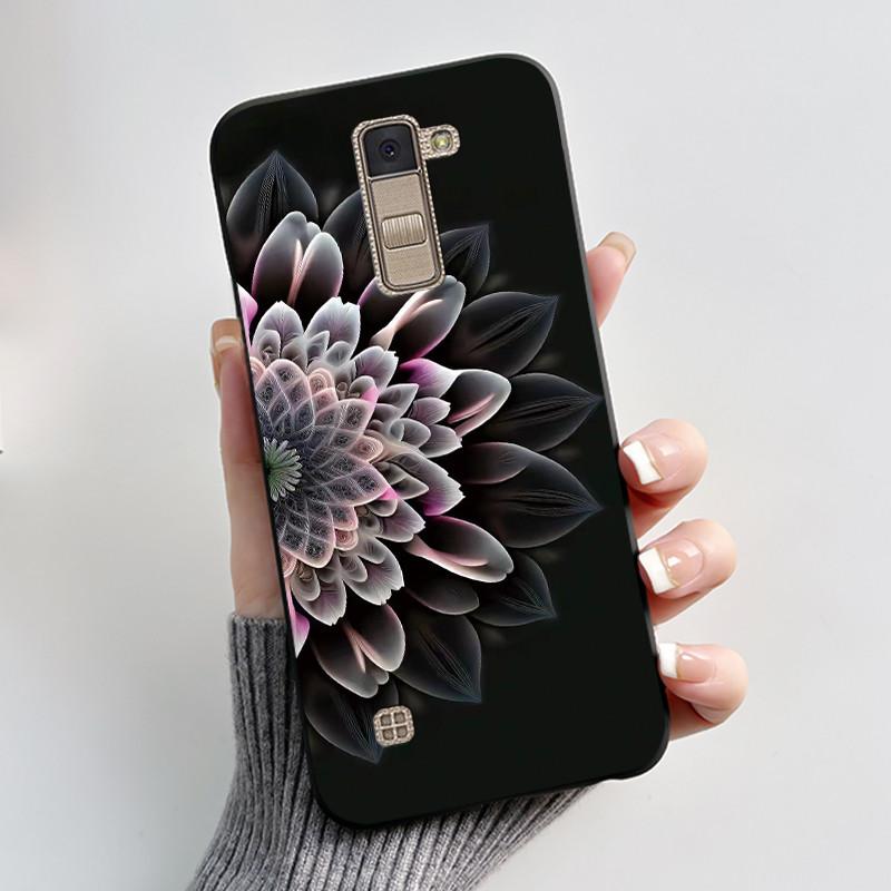 Casing For LG K10 2016 Super-Thin Slim Case Shockproof Bumper Luxury Cute Cool Boys Girls Black Matte Soft Silicone Back Cover