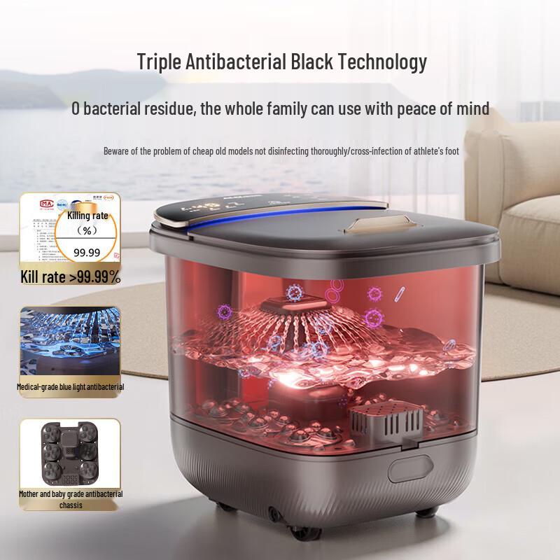 Aux Автоматический массажер для спа-процедур для ног и голеней с поддержанием постоянной температуры