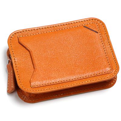 Кожаный чехол для ключа Craftsman Dualline Smart Key Key Key Free Automotive Car Coin Wallet из натуральной кожи Tochigi Leather Smart Key Case DU011 CA Men's