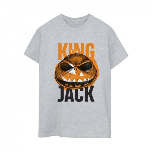 Disney Womens/Ladies The Nightmare Before Christmas King Jack Cotton Boyfriend T-Shirt