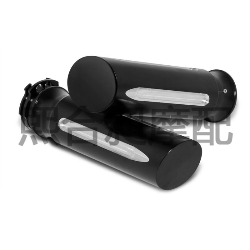 Universal 25mm Aluminum Motorcycle Handlebar Grips Harley XL883 XL1200 48 CNC Retro Style