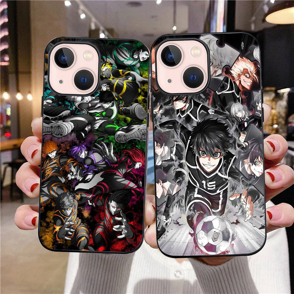 B-14 синий замок черный чехол для Samsung S24 S23 S22 S21 S20 FE S10 Lite Ultra S7 S8 S9 Plus A05S A11 A12 A13 A15 A22 A24 A25 A32 A52 A71 5G