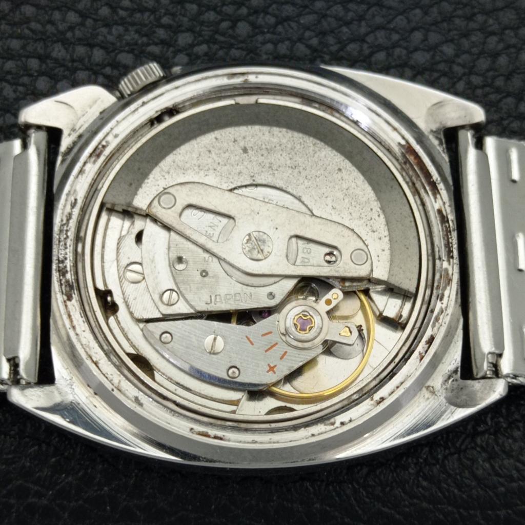 ЯПОНИЯ ВИНТАЖ SEIKO 5 АВТОМАТИЧЕСКИЕ 6118A МУЖСКИЕ ЧАСЫ С ЧЕРНЫМ ЦВЕТОМ ЦИФЕРБЛАТА a701671-5 R206c-a701671