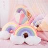 Подушка Радужное Облако Милая Плюшевая Игрушка Мягкая и Милая Радужная Подушка