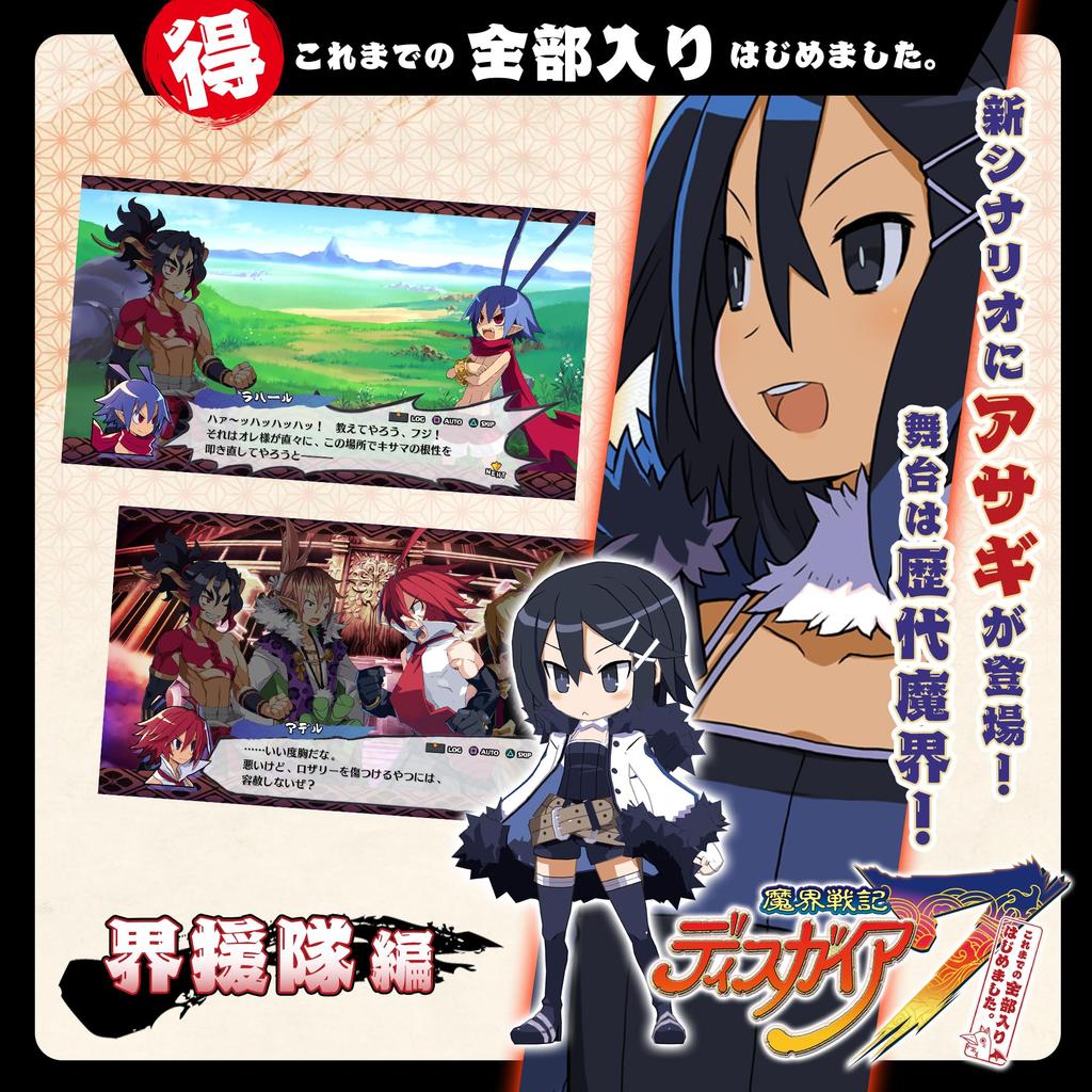 Disgaea Defiance of Destiny has begun with everything up to PS5 7 now. -