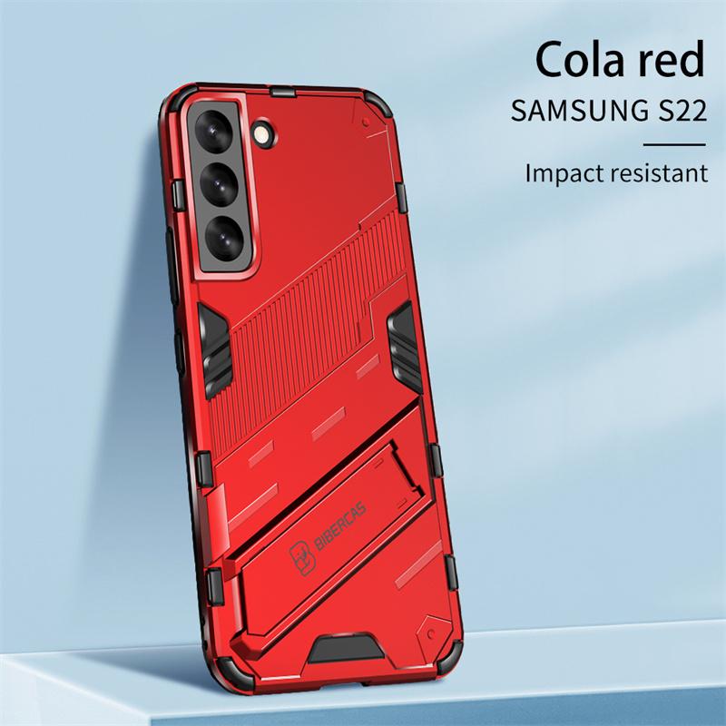 For Samsung Galaxy S22 S 22 Ultra Case Anti Shock Kickstand Magnet Armor Phone Cases For Samsung S22 Plus S22Plus Back Cover