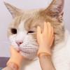"Creative Vibrating Cat Petting Hand Toy - Fun Left and Right Hand Design"