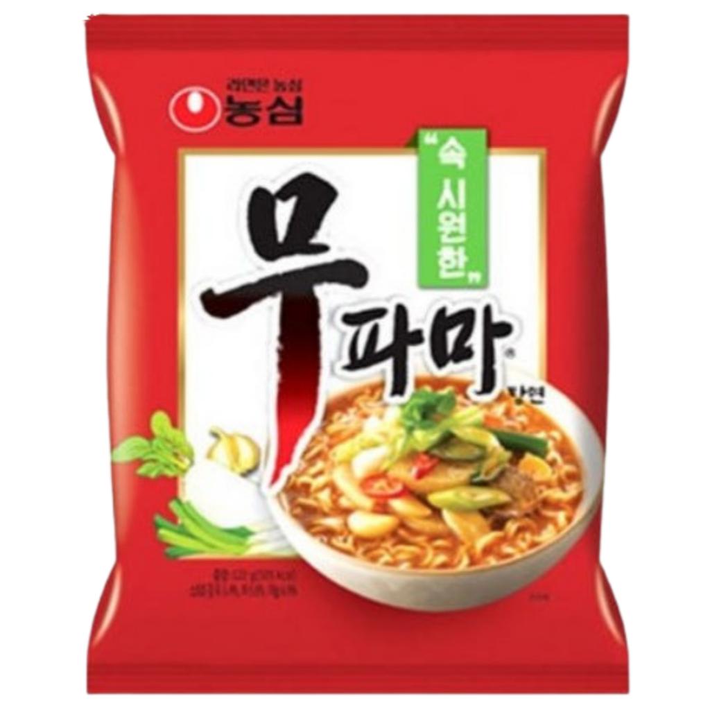 Nongshim Корейский рамен в одной упаковке(1PCS) – 17 вкусов на выбор (Шин Рамён, Неогури, Чапагетти и т.д.)