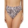Gorgeous Womens/Ladies Zebra Print Mid Rise Bikini Bottoms