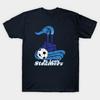 Мужская черная футболка с принтом Throw Back - Misl St. Louis Steamers Бумага для термопереноса без вырезания Печать на хлопковой футболке