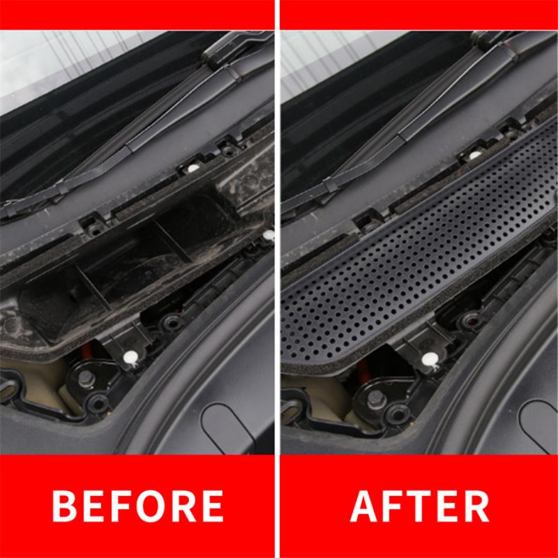 Для Tesla Model 3 17-19 Защитная декоративная накладка воздуховода Защита от засорения