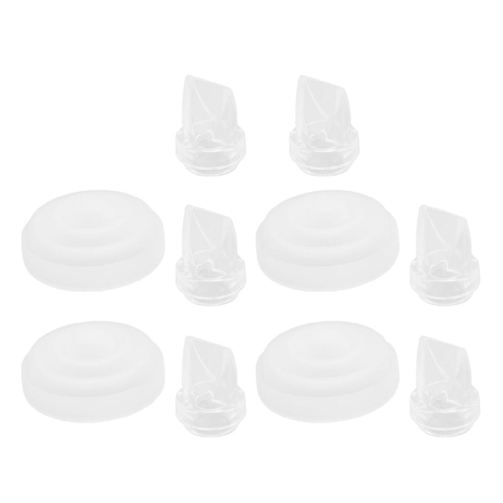 6 шт. клапан-клюв 4 шт. силиконовая диафрагма необходимые аксессуары для грудного вскармливания носимые