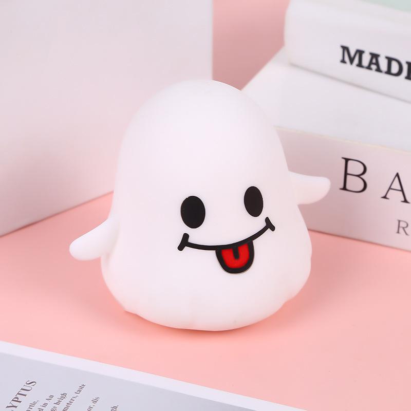 New explosion, Halloween large smiley face, ghost maltose pinch music, squeeze slow rebound decompression toy