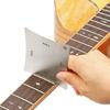 Guitar Fretboard Radius Gauges Stainless Steel Fingerboard Guitar Ruler Luthier Tools Fretboard Measuring Tool Enduring