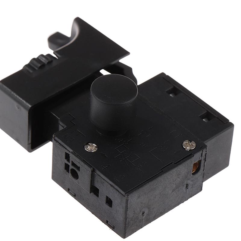 Fa2-6/1Bek Black 6A 250V Электрическая дрель Управление скоростью триггерной кнопки