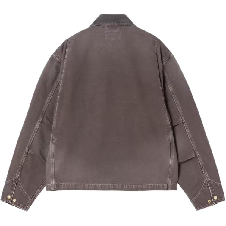 Carhartt WIP SS26 OG Arcan Куртка Тяжелая Без подкладки Винтажное ощущение Свободный крой Куртка с длинным рукавом Унисекс куртки I036867-3TW-17