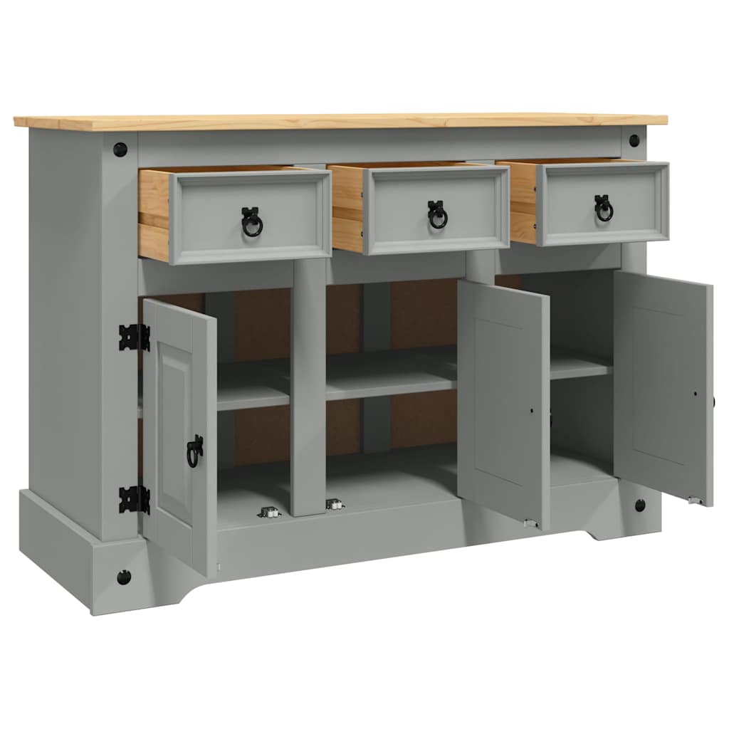 Sideboard Gray Sonoma 92x35x76 cm Particleboard