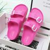 Fashion Smile Pop Summer Soft Women's Slippers Thick Sole Women Sandals Flat Sole EVA Slippers Outdoor Non-slip Heighten Women Shoes