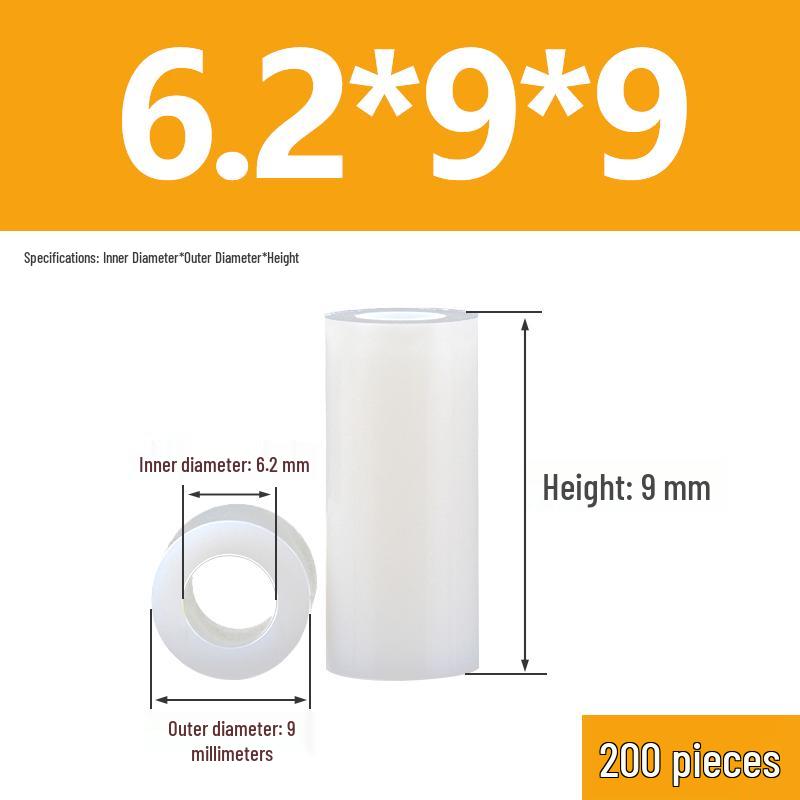 Plastic Insulating Spacer Sleeves M5-M12