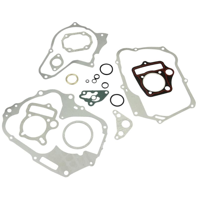 Совместим с 110CC велосипедом для бездорожья, картами, квадроциклами, цилиндром двигателя мотоцикла, топовым картером, статором, крышкой сцепления, комплектом прокладок