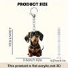 Keychain For Collecting Dog Hair, Adorable Pet Shape Hair Collector, Creative Gifts For Dog Lovers