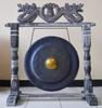 Gong With Wooden Stand 50cm - Black