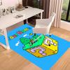 Custom personalization Super Mario Print Area Rug - Soft, Washable Non-Slip Indoor Mat,Living Room,Home&Office Decorative Rug
